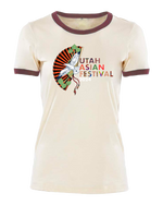 UAF Traditional Fan Womens Ringer Tee