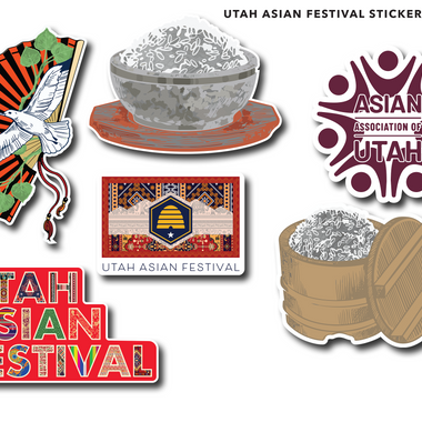 Utah Asian Festival Sticker Pack