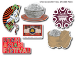 Utah Asian Festival Sticker Pack